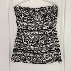 Bluecrush Tube Top- Tribal